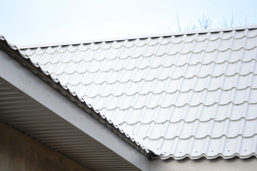 Металлочерепица алюмоцинк 0.45 Рауни 350 мм 1 Металлочерепица алюмоцинк 0.45 Рауни 350 мм