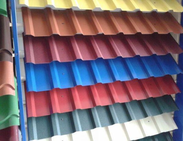 Профнастил для забора ПС 20 крашенный 0,45 мм