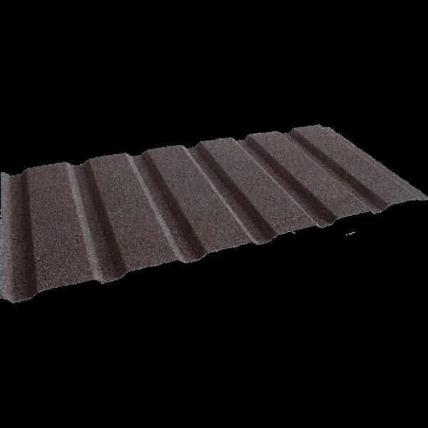 Композитный профнастил Квинтайл С-18 Кофе , лист 2 метра