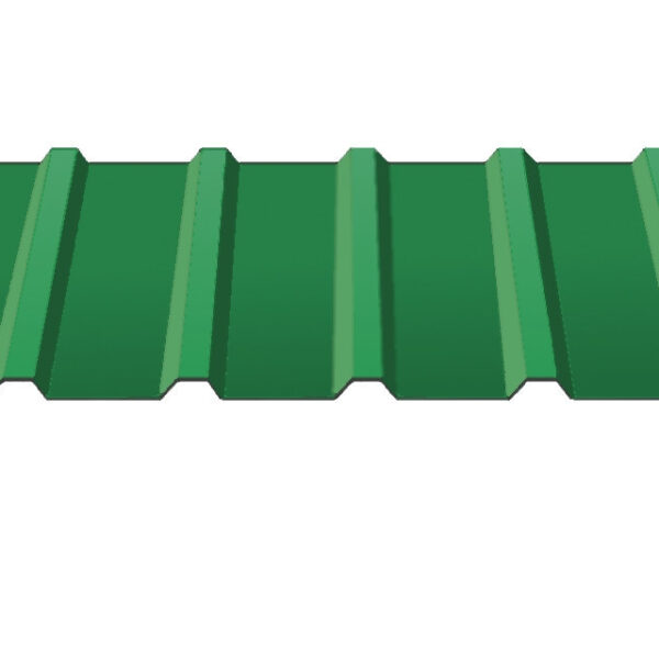 Профнастил China С-18 RAL 6005 см (зелёный) PE 0.45 кровля , глянец-матт.