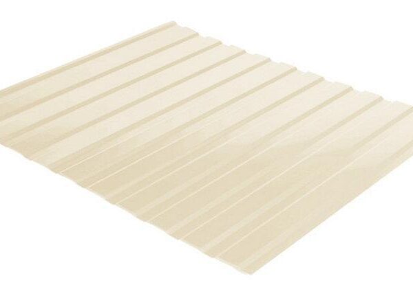 Профнастил фасадный С-10 (цвет 1015 - бежевый, глянец)