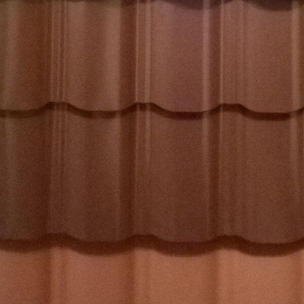 Модульная черепица Венеция budmat X-matt 8017 коричневая.