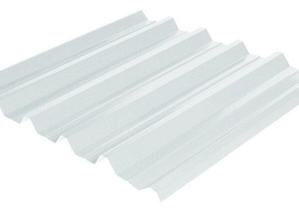 Профнастил несущий T.R.COMPANY, НС-44 цвет 9003 белый, глянец металл 0,45 мм Китай