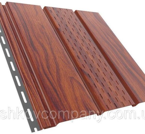 Софит Asko Орех (перфорированная панель)