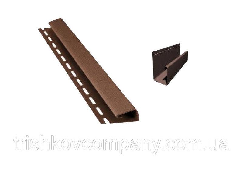 J-профиль для софита Asko Brown 1 J-профиль для софита Asko Brown