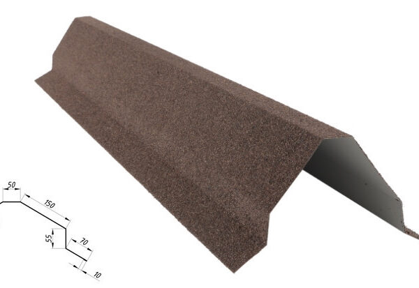 Планка конька треугольного большая Queentile