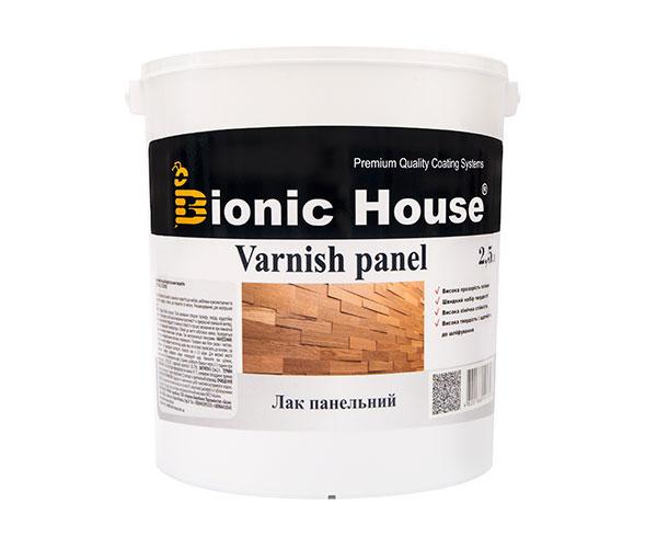 Лак для дерева панельный Bionic-House 2,5л Безцветный