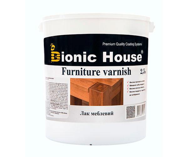 Лак мебельный Joncryl Bionic-House 2,5л Бесцветный Матовый