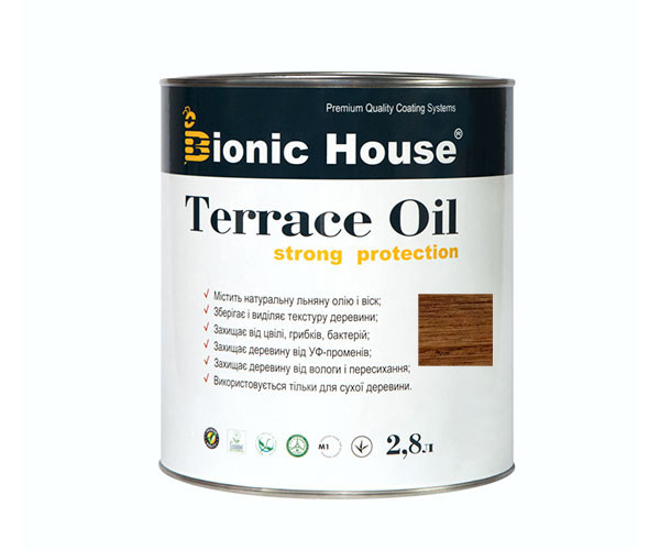 Масло для терасс Bionic-House 2,8л Палисандр