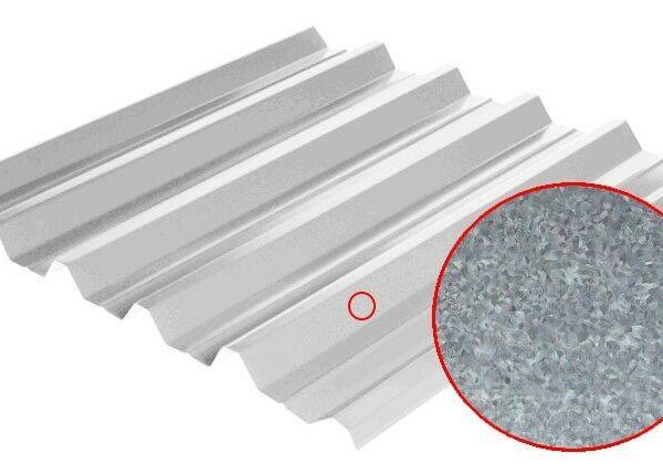 Профнастил кровельный Алюмоцинк НС-44, Мегасити Al-Zn 0,45 мм кровельно-несущий Южная Корея