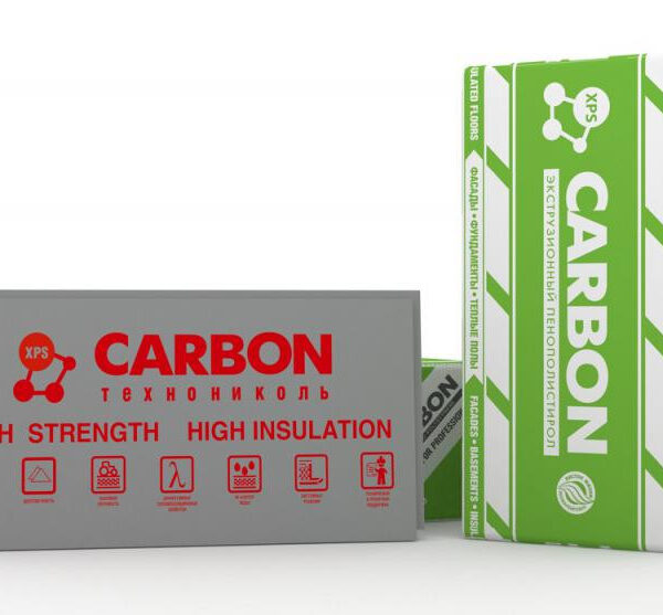 Экструдированный пенополистирол ТехноНИКОЛЬ Carbon ECO C/2 1180х580х40