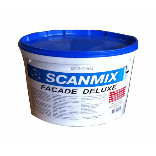 Краска фасадная Scanmix Fasad Delux (10л)