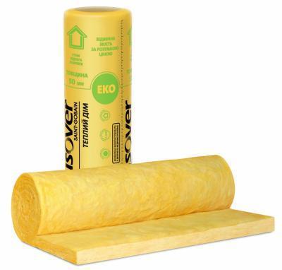 Утеплитель ISOVER (ИЗОВЕР) Тёплый дом 13,396 м2/упк