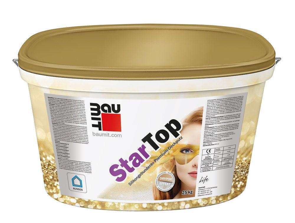 Baumit StarTop Декоративная фасадная штукатурка барашек для ярких цветов 1,5 к 25 кг 1 Baumit StarTop Декоративная фасадная штукатурка барашек для ярких цветов 1,5 к 25 кг
