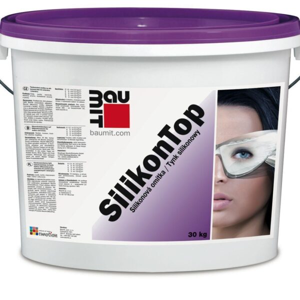 Baumit SilikonTop Декоративная фасадная штукатурка барашек 2,0 к 25 кг