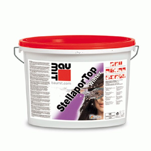 Baumit StellaporTop Декоративная фасадная штукатурка короед силикон-силикатная 2,0 R 25 кг