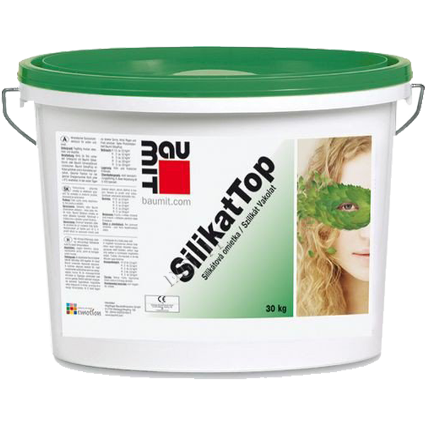 Baumit SilikatTop Декоративная фасадная штукатурка барашек силикон-силикатная 1.5 к 25 кг