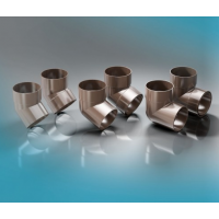 Колено трубы 67,5° ProAQUA Ø90 мм, (Система 125/90)