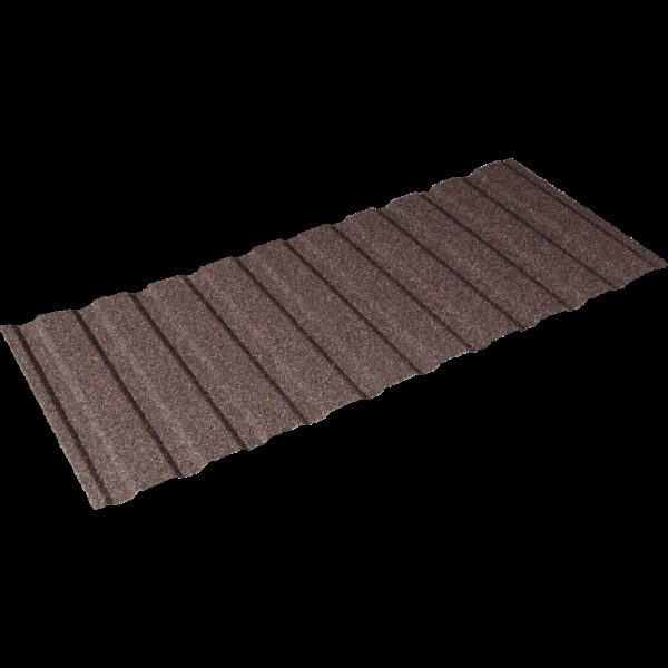 Композитный профнастил Квинтайл С-10 Кофе , лист 2 метра