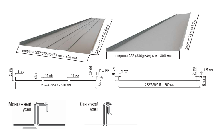 Фальцевая кровля Термастил , RAL 8017 Италия в матовом покрытии 0,5 мм 1 Фальцевая кровля Термастил , RAL 8017 Италия в матовом покрытии 0,5 мм