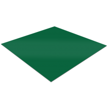 Лист оцинкованный с полимерным покрытием РЕ RAL 6005 0,4 мм лист (1250*2000) 3 Лист оцинкованный с полимерным покрытием РЕ RAL 6005 0,4 мм лист (1250*2000) - Зображення 3