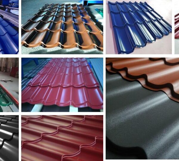 Металлочерепица RAL 3005 0,45 мм , глянец , Китай