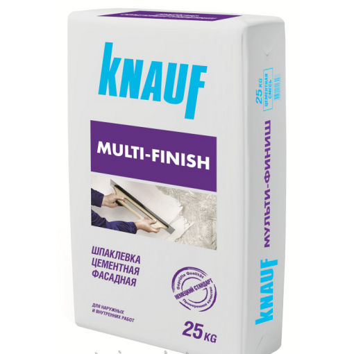 Гипсовая шпаклевка Knauf Мульти-Финиш 25кг