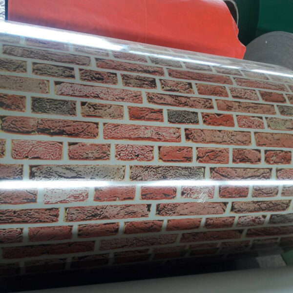 Профнастил Образец 2000 для забора С-8 , принт кирпич (0.4 мм) Китай