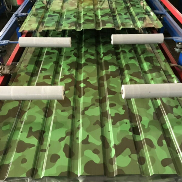 Профнастил С-18 фото принт  камуфляж 0,4 мм Китай.