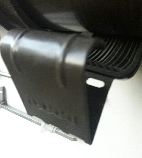 Защёлка желоба водосточной системы Ruukki 125 mm .