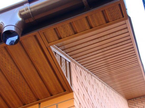 Софит Asko Золотой Дуб (сплошная панель)