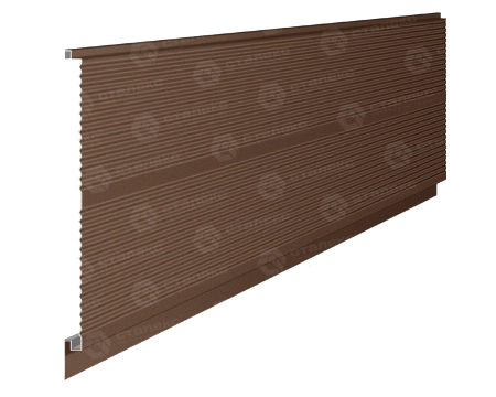 Металлосайдинг - Стальпанель - RAL 8017 0,5 мм МАТ