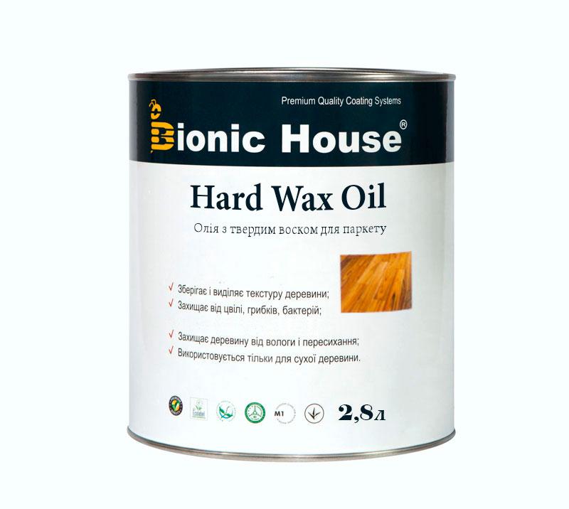 Масло для пола с твердым воском HardWax Oil 2,8л Бесцветный 1 Масло для пола с твердым воском HardWax Oil 2,8л Бесцветный