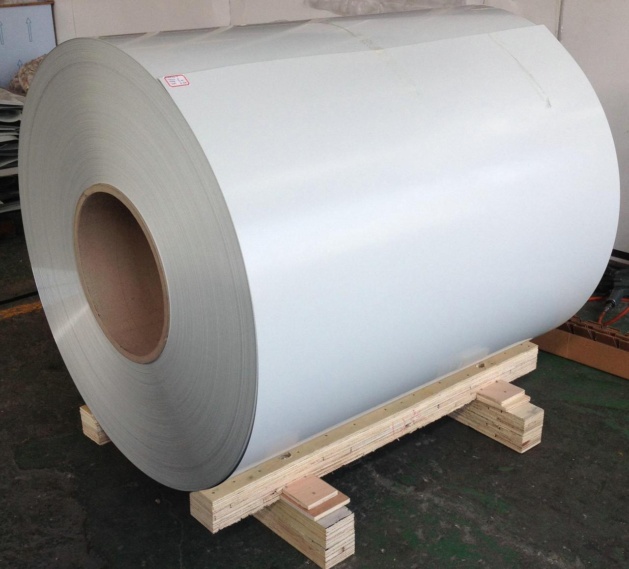 Гладкий Лист 1 мм с Полимерным Покрытием RAL 9010 (Белый 1250 мм) Mittal Steel 2 Гладкий Лист 1 мм с Полимерным Покрытием RAL 9010 (Белый 1250 мм) Mittal Steel - Зображення 2