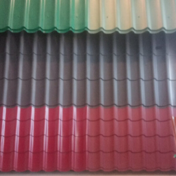 Металлочерепица Rauni RAL 3005 (бордовая) PE 0,45 Standart