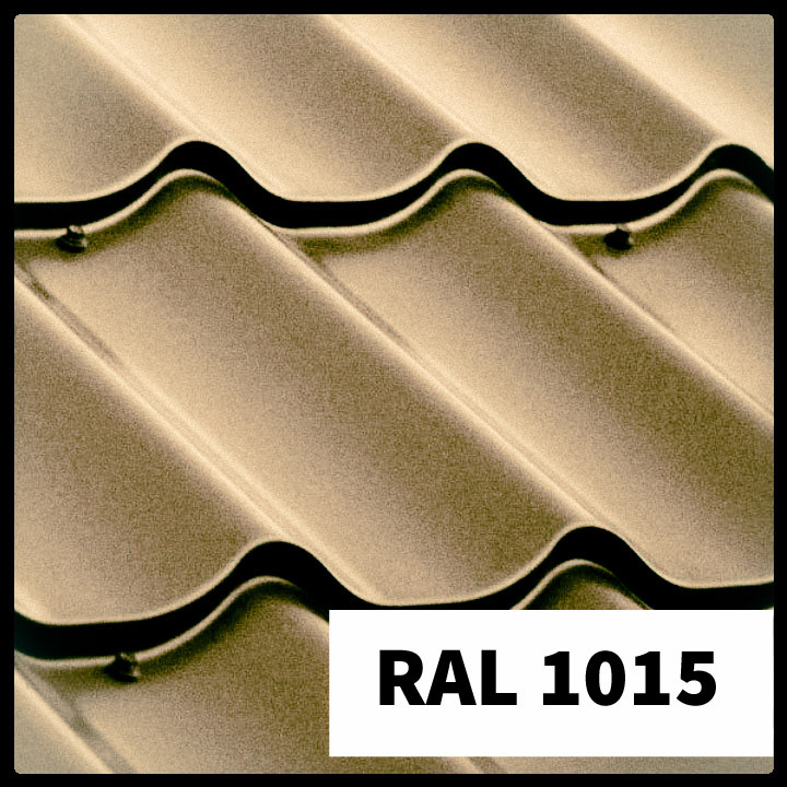 Металлочерепица RAUNI PREMIUM металл Китай RAL-1015 0,45 мм 1 Металлочерепица RAUNI PREMIUM металл Китай RAL-1015 0,45 мм