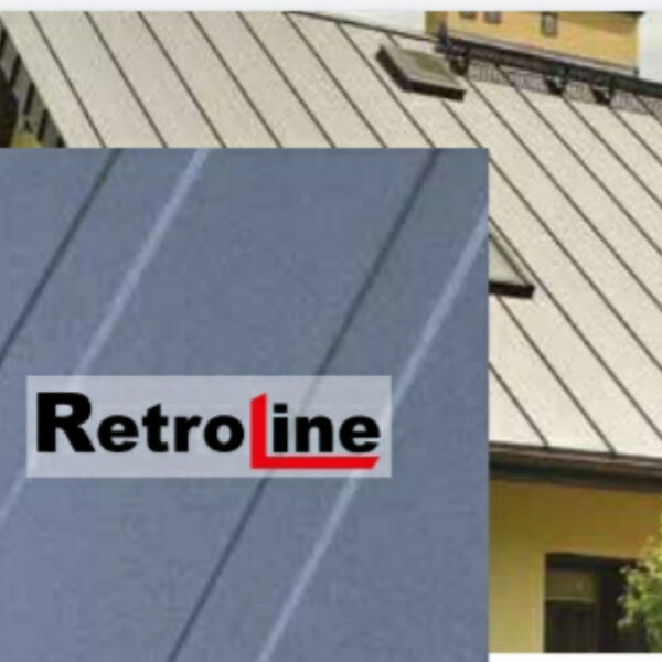 Кровельная фальцевая панель "Retroline 510 М" 0.5 мм , RR 023