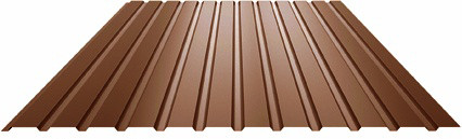 Профнастил НВН С-10 | 0,45 мм | RAL 8017 | MAT | Словак