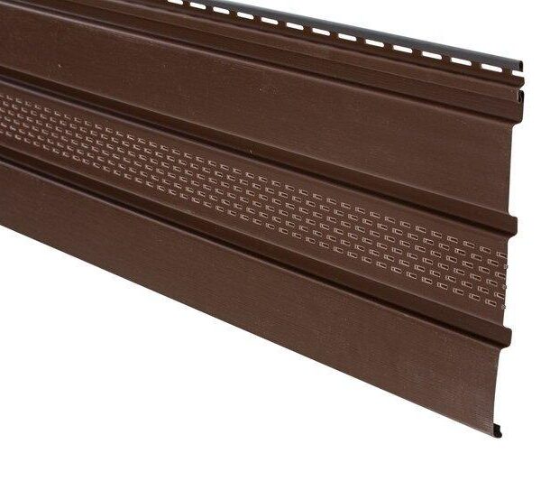 Панель Айдахо коричнева перфорована 3,0м, 0,90 м2