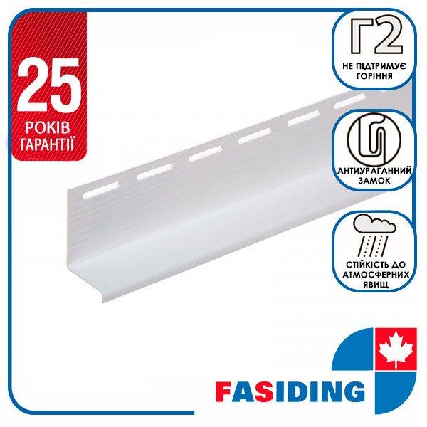 Планка FaSiding "навісна" "Бавовна" Т-16. 3.66м