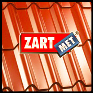 Металлочерепица Яспис МАТ 0,5 мм RAL 8004 ZARTMET