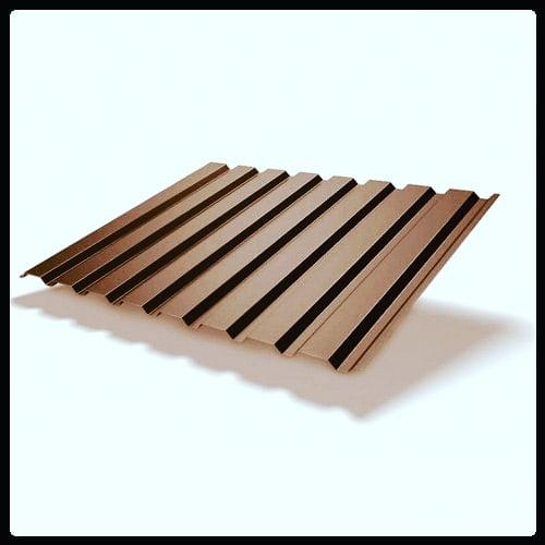 Профнастил ПС-20, ПК-20 (В глянцевом покрытии PE Корея 0.45мм)