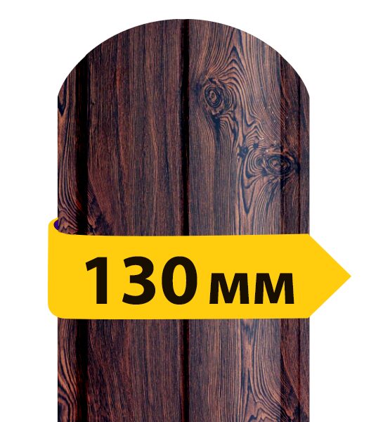 Штакетник Printech Темное дерево