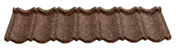 Композитная черепица Novatik NATURA CLASSIC brown earth (коричневый)