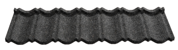 Композитная черепица Novatik NATURA CLASSIC dark moon (черный)