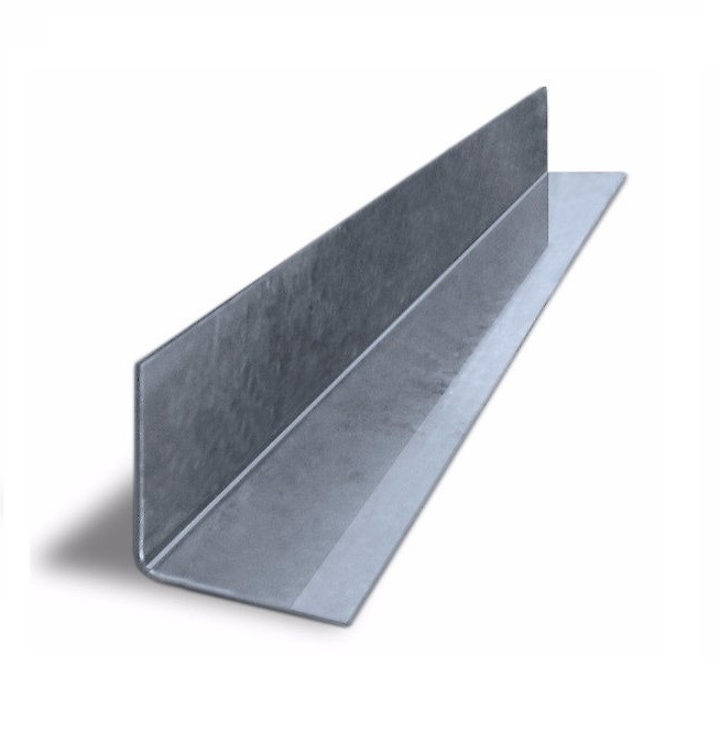 Угловой L-профиль оцинкованный ЛСТК размер 75х75 мм, 0.9 1 Угловой L-профиль оцинкованный ЛСТК размер 75х75 мм, 0.9