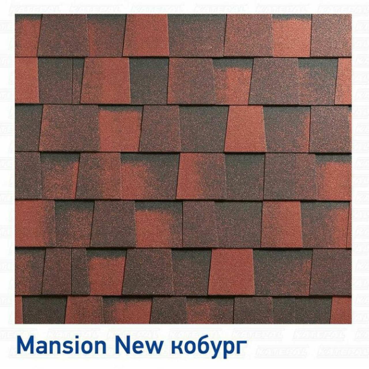 Битумная черепица Катепал Mansion Koburg 1 Битумная черепица Катепал Mansion Koburg