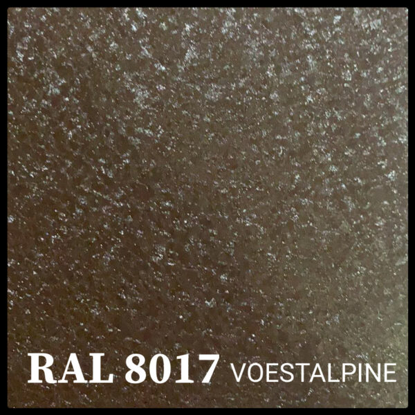 Гладкий лист 0,5 мм VOESTALPINE Mat RAL 8017