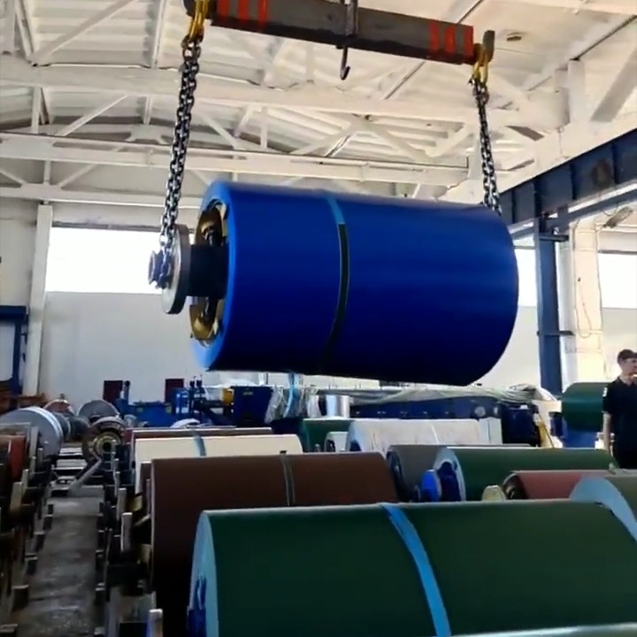 Рулонная сталь – гладкий лист с полимерным покрытием 0,5 мм 1 Рулонная сталь – гладкий лист с полимерным покрытием 0,5 мм