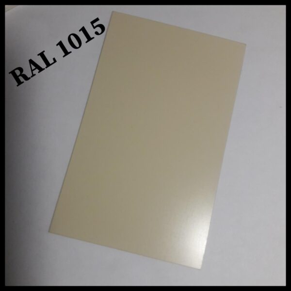 Рулонная сталь – гладкий лист с полимерным покрытием 0,5 мм 1015